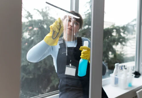 Nettoyage de vitres intérieures et extérieures à Coublanc